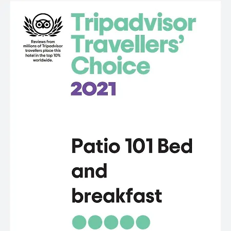 Bed & Breakfast Patio 101 