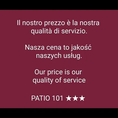 Oda ve Kahvaltı Patio 101 